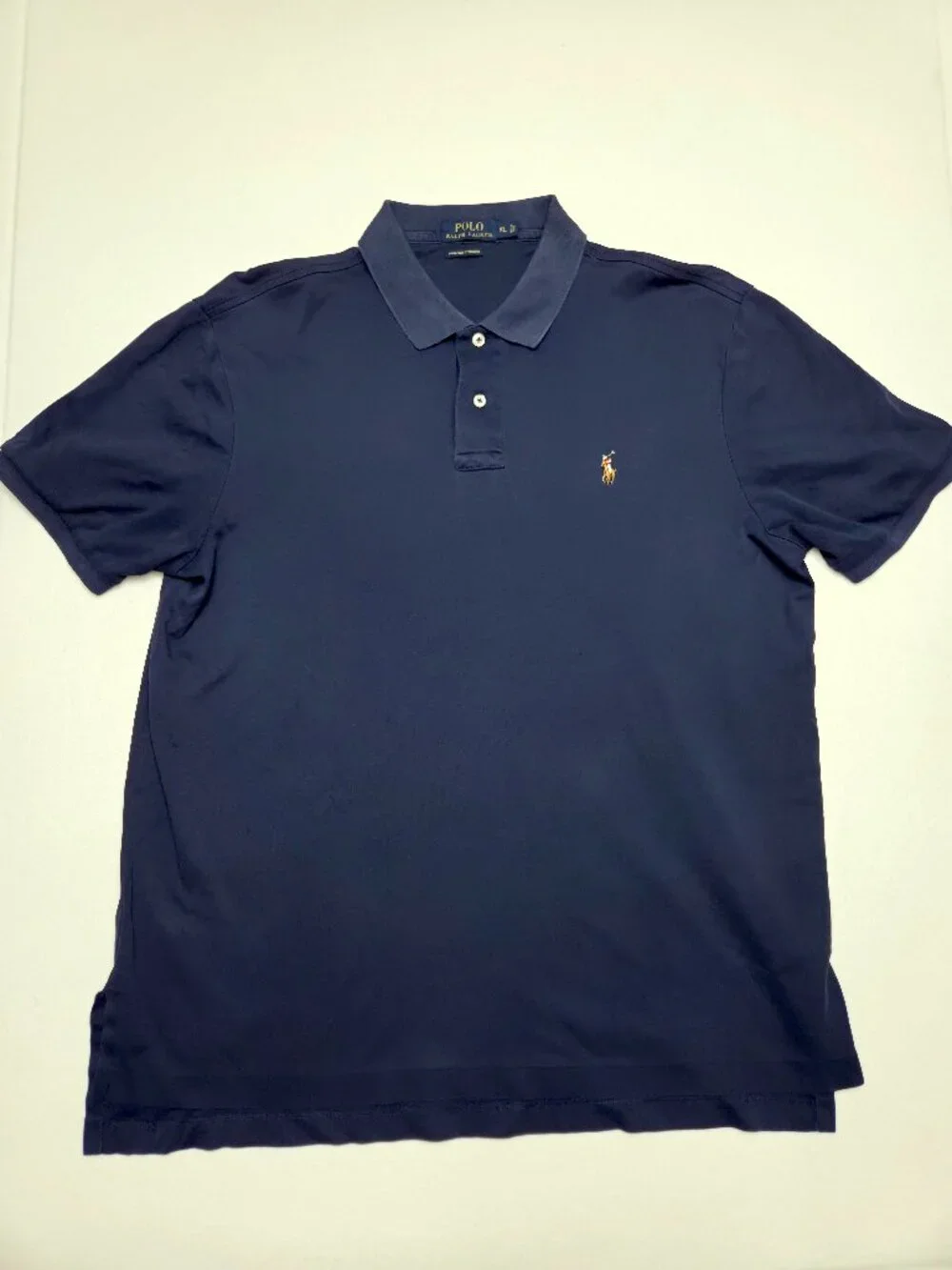 Polo Ralph Lauren Men's Pima Soft Touch Polo Shirt Navy Size XL